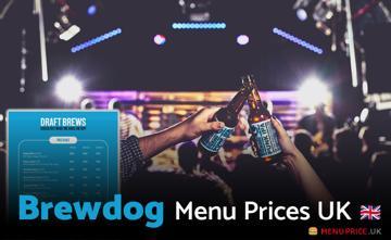 Brewdog Menu