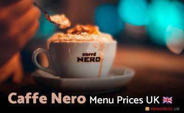 Caffe Nero Menu