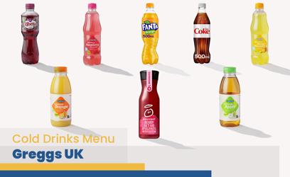 Greggs Cold Drinks Menu Price UK