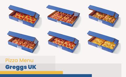 Greggs Pizza Menu Price UK