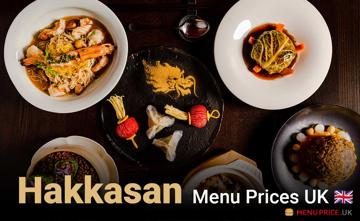 Hakkasan UK Menu Price