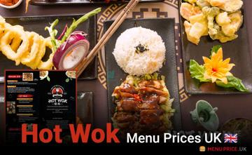 Hot Wok UK Menu Price