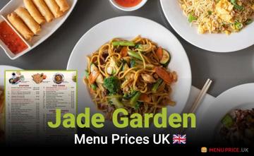 Jade Garden Menu