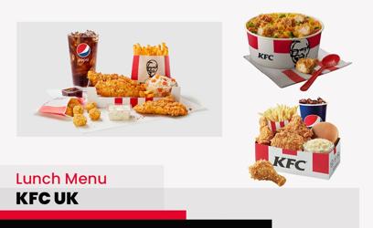 KFC Lunch Menu Price UK