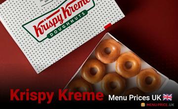 Krispy Kreme UK Menu Price