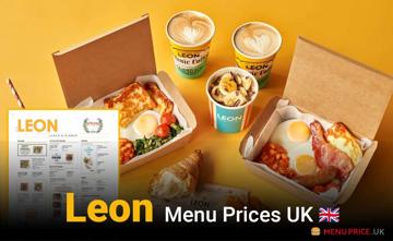 Leon UK Menu Price