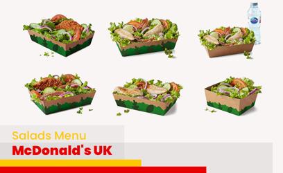 McDonald's Salads Menu Price UK