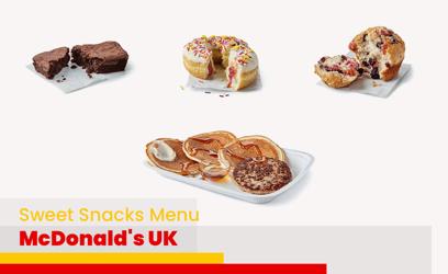 McDonald's Sweet Snacks Menu Price UK