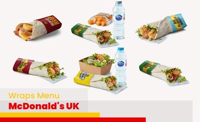 McDonald's Wraps Menu Price UK