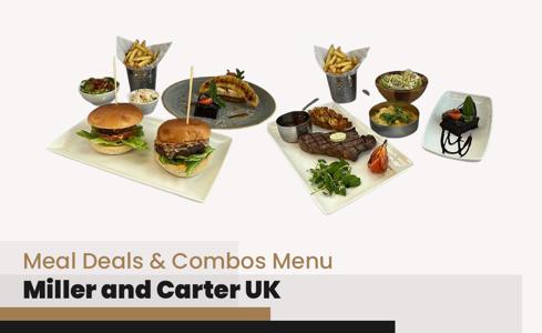 Miller and Carter Meal Deals & Combos Menu Price UK