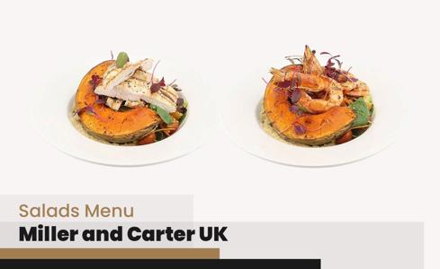 Miller and Carter Salads Menu Price UK