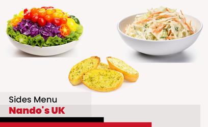 Nando's Sides Menu Price UK