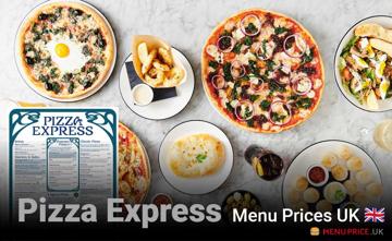 Pizza Express Menu