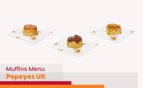 Popeyes Muffins Menu Price UK