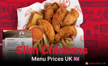 Slim Chickens Menu