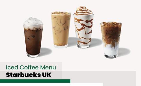 Starbucks Iced Coffee Menu Price UK