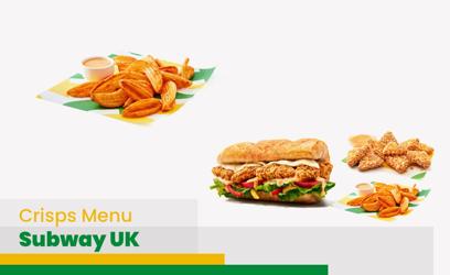 Subway Crisps Menu Price UK