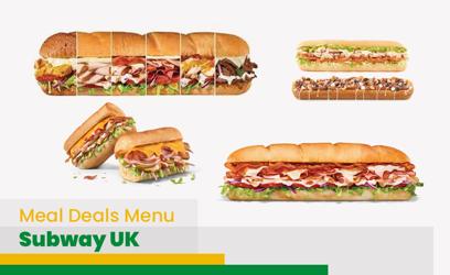 Subway Meal Deals Menu Price UK