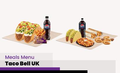 Taco Bell Meals Menu Price UK