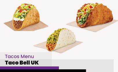 Taco Bell UK Menu Price