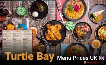 Turtle Bay UK Menu Price