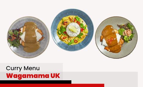 Wagamama Curry Menu Price UK