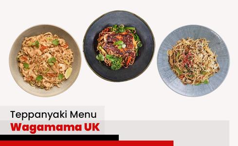 Wagamama Teppanyaki Menu Price UK