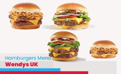 Wendys Hamburgers Menu Price UK