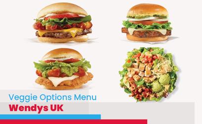 Wendys Veggie Options Menu Price UK