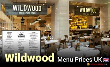 Wildwood UK Menu Price