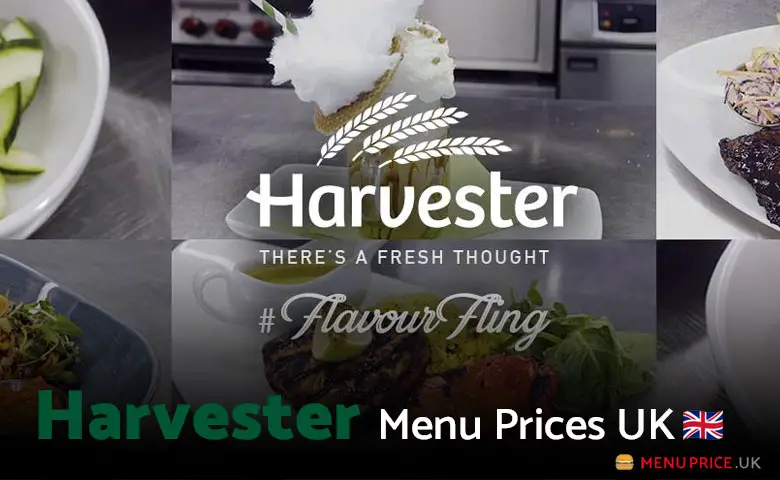 Harvester Menu Prices UK 2024