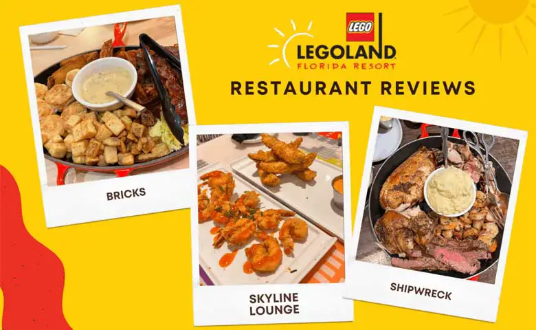 Legoland Skyline Menu Prices UK 2024