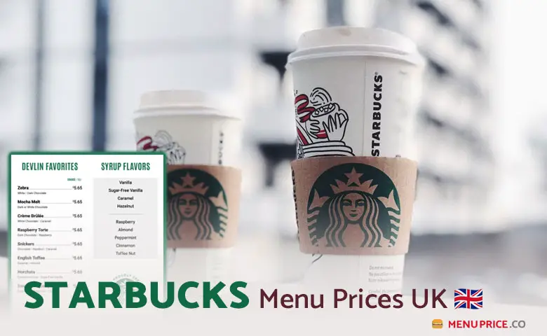 Starbucks Breakfast Menu Prices UK 2024